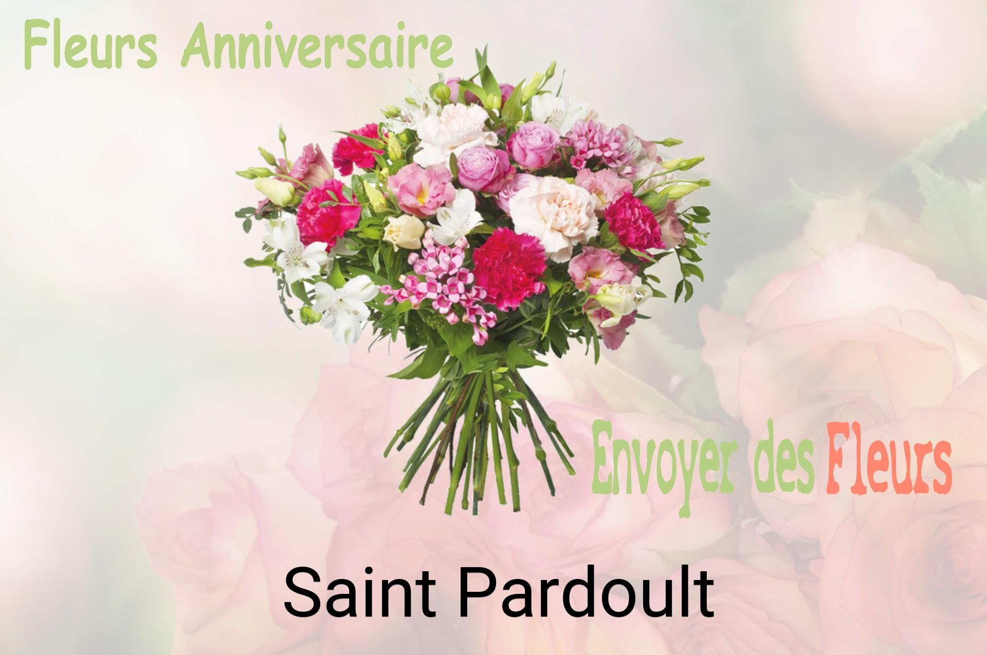 Bouquet de fleurs d’anniversaire livré à Saint-Pardoult